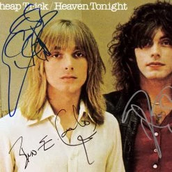 RARE-T Cheap Trick - Heaven Tonight Gold LP Limited Signature Edition Studio Licensed Custom Frame Limited Edition Frames 16 RARE-T Cheap Trick - Heaven Tonight Gold LP Limited Signature Edition Studio Licensed Custom Frame Limited Edition Frames