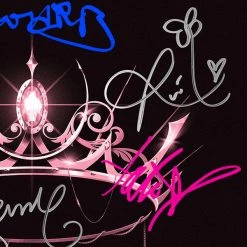 RARE-T Blackpink - The Album Gold LP Limited Signature Edition Studio Licensed Custom Frame