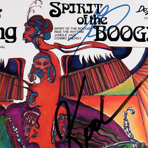 RARE-T Kool & The Gang - Spirit Of The Boogie LP Cover Limited Signature Edition Studio Licensed Custom Frame Limited Edition Frames 6 RARE-T Kool & The Gang - Spirit Of The Boogie LP Cover Limited Signature Edition Studio Licensed Custom Frame Limited Edition Frames