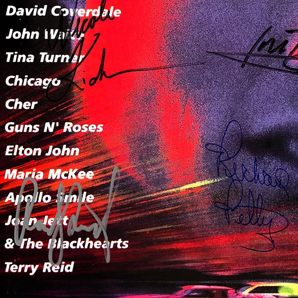 RARE-T Days Of Thunder - Original Motion Picture Soundtrack Platinum LP Limited Signature Edition Studio Licensed Custom Frame 6 RARE-T Days Of Thunder - Original Motion Picture Soundtrack Platinum LP Limited Signature Edition Studio Licensed Custom Frame