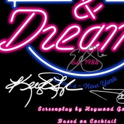 RARE-T Limited Edition Frames Cocktail Transcript Limited Signature Edition Studio Licensed Custom Frame