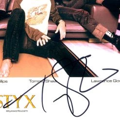 RARE-T Styx Band Photo Limited Signature Edition Studio Licensed Custom Frame