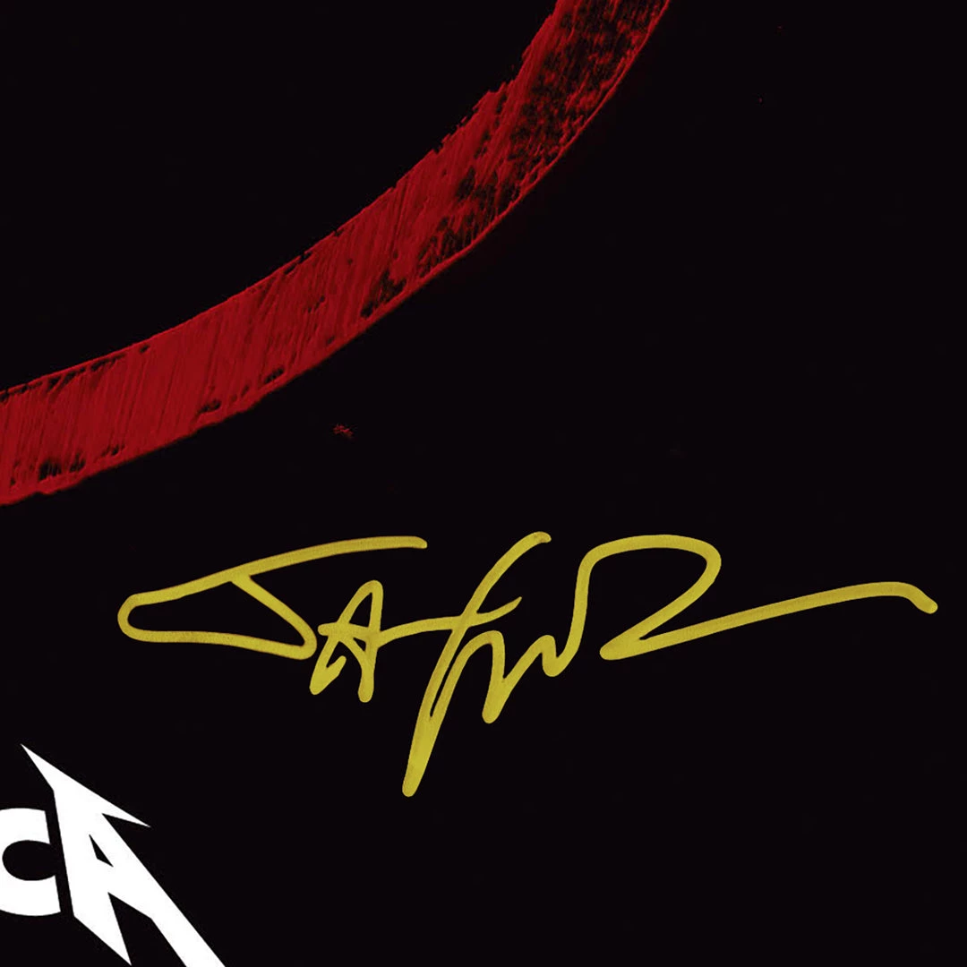 RARE-T Metallica Through The Never Screenplay Lyrics & Music Sheet Limited Signature Edition Studio Licensed Custom Frame 7 RARE-T Metallica Through The Never Screenplay Lyrics & Music Sheet Limited Signature Edition Studio Licensed Custom Frame