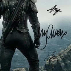 RARE-T Limited Edition Frames The Witcher Script Limited Signature Edition Studio Licensed Custom Frame