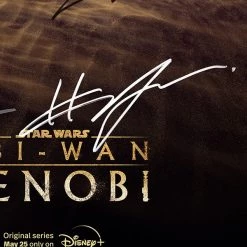 RARE-T Obi-Wan Kenobi Promo Image Photo Limited Signature Edition Studio Licensed Custom Frame