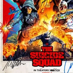 RARE-T Limited Edition Frames The Suicide Squad Mini Poster Limited Signature Edition Studio Licensed Custom Frame
