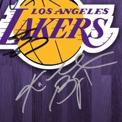 RARE-T Los Angeles Lakers Franchise Photo Limited Signature Edition Licensed Custom Frame Sports Memorabilia