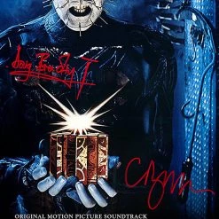 Rare-T Hellraiser - Original Motion Picture Soundtrack Platinum LP Limited Signature Edition Studio Licensed Custom Frame