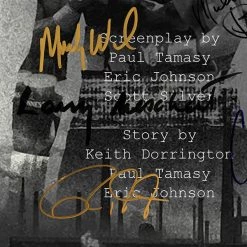 RARE-T The Fighter Script Limited Signature Edition Studio Licensed Custom Frame