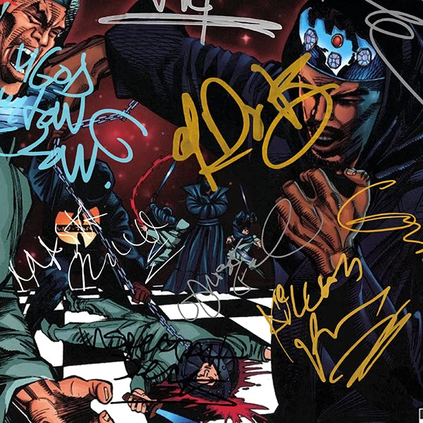 RARE-T Genius/GZA - Liquid Swords Platinum LP Limited Signature Edition Studio Licensed Custom Frame 6 RARE-T Genius/GZA - Liquid Swords Platinum LP Limited Signature Edition Studio Licensed Custom Frame