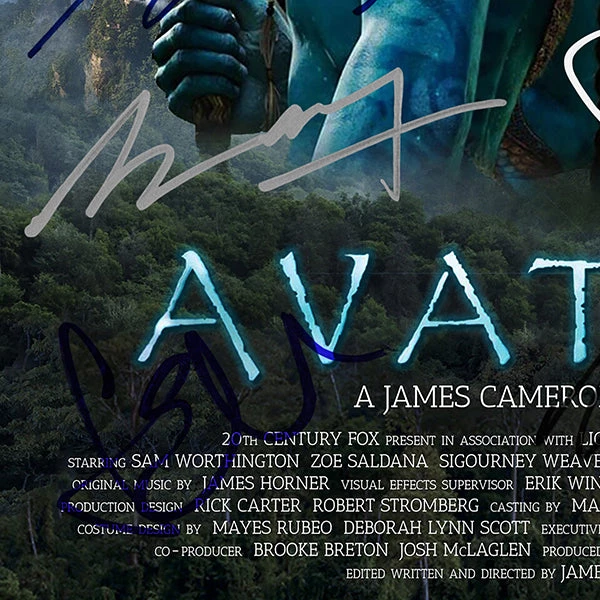 RARE-T Avatar Mini Poster Limited Signature Edition Studio Licensed Custom Frame Limited Edition Frames 6 RARE-T Avatar Mini Poster Limited Signature Edition Studio Licensed Custom Frame Limited Edition Frames