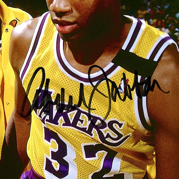 RARE-T Los Angeles Lakers - Kareem Abdul-Jabbar, Pat Riley & Magic Johnson Photo Limited Signature Edition Studio Licensed Custom Frame 5 RARE-T Los Angeles Lakers - Kareem Abdul-Jabbar, Pat Riley & Magic Johnson Photo Limited Signature Edition Studio Licensed Custom Frame