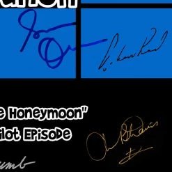 RARE-T Brady Bunch 1969 Transcript Limited Signature Edition Studio Licensed Custom Frame Limited Edition Frames