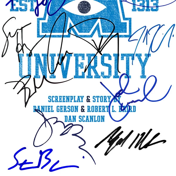 RARE-T Limited Edition Frames Monsters University Script Limited Signature Edition Studio Licensed Custom Frame 6 RARE-T Limited Edition Frames Monsters University Script Limited Signature Edition Studio Licensed Custom Frame