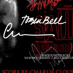 RARE-T Saw - Soundtrack Gold LP Limited Signature Edition Studio Licensed Custom Frame Limited Edition Frames