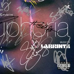 RARE-T Euphoria - Original Score From The HBO Series Platinum LP Limited Signature Edition Studio Licensed Custom Frame