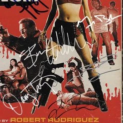 RARE-T Planet Terror - Original Motion Picture Soundtrack Gold LP Limited Signature Edition Studio Licensed Custom Frame