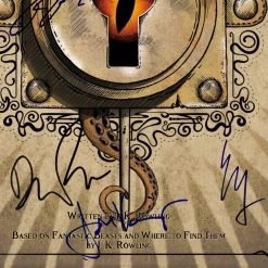 RARE-T Fantastic Beasts And Where To Find Them Script Limited Signature Edition Studio Licensed Custom Frame Limited Edition Frames