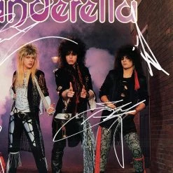 RARE-T Limited Edition Frames Cinderella - Night Songs Gold LP Limited Signature Edition Studio Licensed Custom Frame 17 RARE-T Limited Edition Frames Cinderella - Night Songs Gold LP Limited Signature Edition Studio Licensed Custom Frame