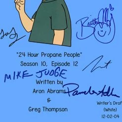 RARE-T Limited Edition Frames King Of The Hill Script Limited Signature Edition Studio Licensed Custom Frame