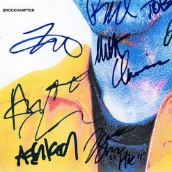 RARE-T Brockhampton - Saturation III Gold LP Limited Signature Edition Studio Licensed Custom Frame Limited Edition Frames 18 RARE-T Brockhampton - Saturation III Gold LP Limited Signature Edition Studio Licensed Custom Frame Limited Edition Frames