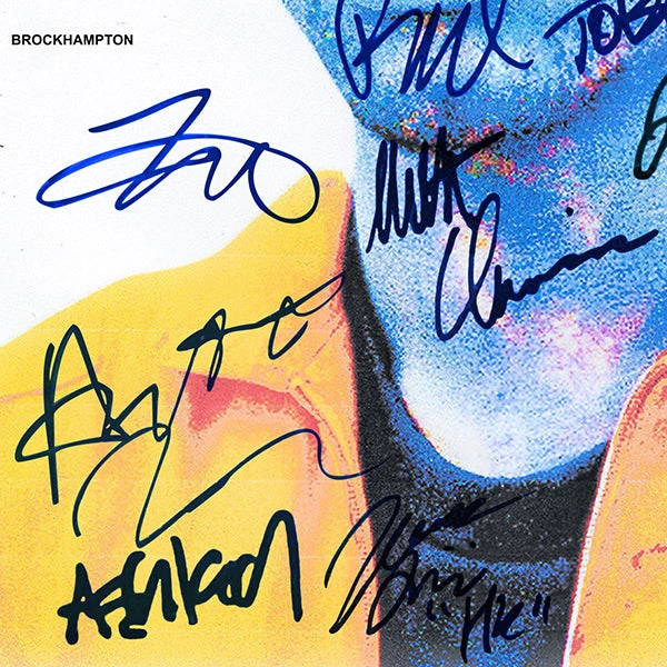 RARE-T Brockhampton - Saturation III Gold LP Limited Signature Edition Studio Licensed Custom Frame Limited Edition Frames 7 RARE-T Brockhampton - Saturation III Gold LP Limited Signature Edition Studio Licensed Custom Frame Limited Edition Frames