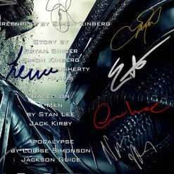 RARE-T X-Men Apocalypse Transcript Limited Signature Edition Studio Licensed Custom Frame Limited Edition Frames 18 RARE-T X-Men Apocalypse Transcript Limited Signature Edition Studio Licensed Custom Frame Limited Edition Frames