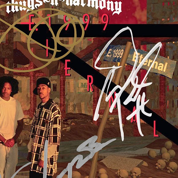 RARE-T Bone Thugs-N-Harmony - E.1999 Eternal Platinum LP Limited Signature Edition Studio Licensed Custom Frame 6 RARE-T Bone Thugs-N-Harmony - E.1999 Eternal Platinum LP Limited Signature Edition Studio Licensed Custom Frame