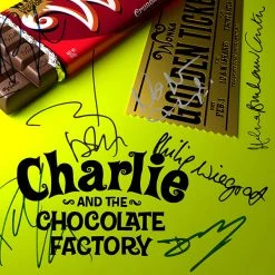 RARE-T Charlie And The Chocolate Factory (2005) Transcript Limited Signature Edition Studio Licensed Custom Frame Limited Edition Frames