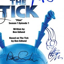 RARE-T The Tick Script Limited Signature Edition Studio Licensed Custom Frame Limited Edition Frames