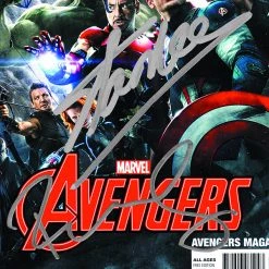 RARE-T Avengers Magazine Photo Limited Signature Edition Studio Licensed Custom Frame