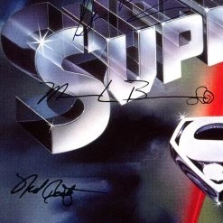 RARE-T Superman 1978 - Original Motion Picture Soundtrack Platinum LP Limited Signature Edition Studio Licensed Custom Frame NEW