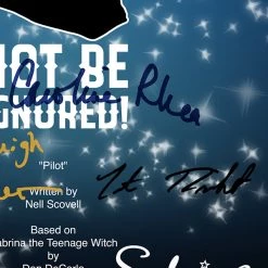 RARE-T Limited Edition Frames Sabrina The Teenage Witch Script Limited Signature Edition Studio Licensed Custom Frame