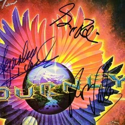 RARE-T Journey Infinity LP Cover Limited Signature Edition Studio Licensed Custom Frame Limited Edition Frames