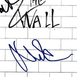 RARE-T Pink Floyd - The Wall Platinum LP Limited Signature Edition Studio Licensed Custom Frame Limited Edition Frames 17 RARE-T Pink Floyd - The Wall Platinum LP Limited Signature Edition Studio Licensed Custom Frame Limited Edition Frames