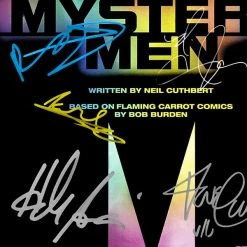 RARE-T Mystery Men Script Limited Signature Edition Studio Licensed Custom Frame