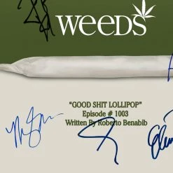 RARE-T Weeds Script Limited Signature Edition Studio Licensed Custom Frame Limited Edition Frames