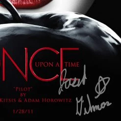 RARE-T Once Upon A Time Script Limited Signature Edition Studio Licensed Custom Frame