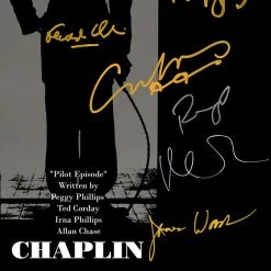RARE-T Chaplin (1992) Transcript Limited Signature Edition Studio Licensed Custom Frame 18 RARE-T Chaplin (1992) Transcript Limited Signature Edition Studio Licensed Custom Frame