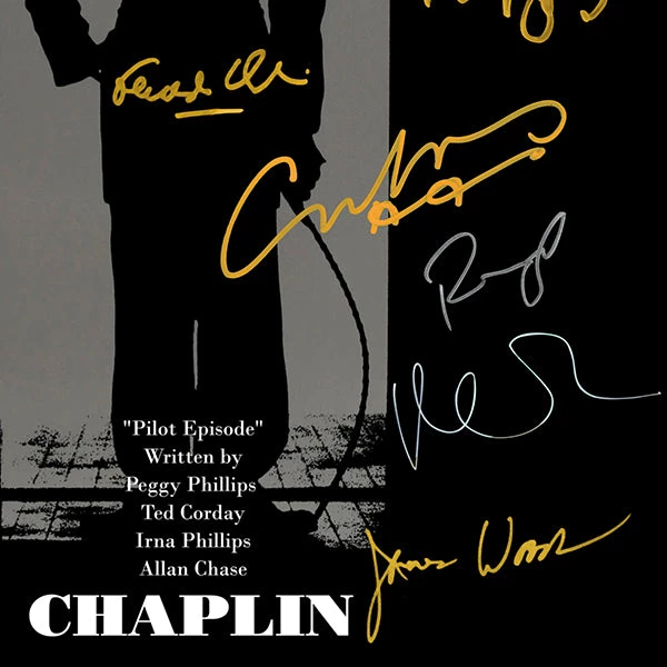 RARE-T Chaplin (1992) Transcript Limited Signature Edition Studio Licensed Custom Frame 7 RARE-T Chaplin (1992) Transcript Limited Signature Edition Studio Licensed Custom Frame