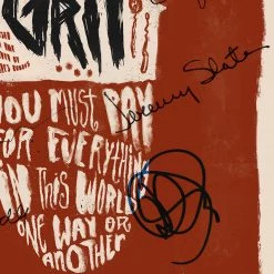 RARE-T True Grit (1969) Script Limited Signature Edition Studio Licensed Custom Frame Limited Edition Frames