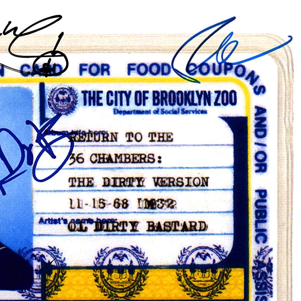 Rare-T Ol' Dirty Bastard - Return To The 36 Cambers Platinum LP Limited Signature Edition Studio Licensed Custom Frame Limited Edition Frames 6 Rare-T Ol' Dirty Bastard - Return To The 36 Cambers Platinum LP Limited Signature Edition Studio Licensed Custom Frame Limited Edition Frames