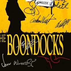 RARE-T Limited Edition Frames Boondocks Transcript Limited Signature Edition Studio Licensed Custom Frame