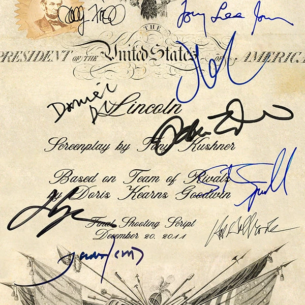 RARE-T Lincoln Script Limited Signature Edition Studio Licensed Custom Frame 6 RARE-T Lincoln Script Limited Signature Edition Studio Licensed Custom Frame