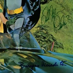 RARE-T NEW Batman 1966 - Original Television Soundtrack Album LP Cover Limited Signature Edition Studio Licensed Custom Frame
