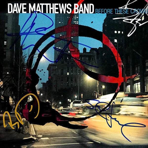 RARE-T Dave Matthews Band Before These Crowded Streets Gold LP Limited Signature Edition Studio Licensed Custom Frame 4 RARE-T Dave Matthews Band Before These Crowded Streets Gold LP Limited Signature Edition Studio Licensed Custom Frame