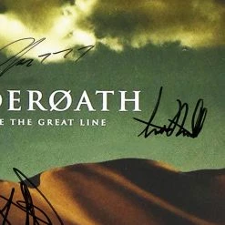 RARE-T Underoath - Define The Great Line Platinum LP Limited Signature Edition Studio Licensed Custom Frame
