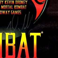 RARE-T Limited Edition Frames Mortal Kombat Script Limited Signature Edition Studio Licensed Custom Frame