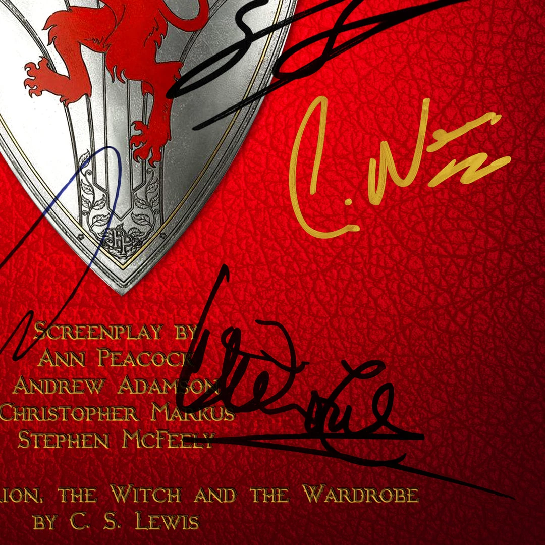 RARE-T Limited Edition Frames The Chronicles Of Narnia Script Limited Signature Edition Studio Licensed Custom Frame 7 RARE-T Limited Edition Frames The Chronicles Of Narnia Script Limited Signature Edition Studio Licensed Custom Frame