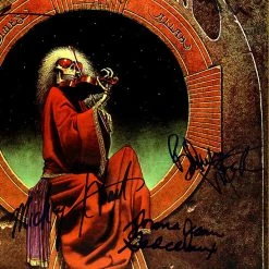 RARE-T Grateful Dead - Blues For Allah Gold LP Limited Signature Edition Studio Licensed Custom Frame 17 RARE-T Grateful Dead - Blues For Allah Gold LP Limited Signature Edition Studio Licensed Custom Frame